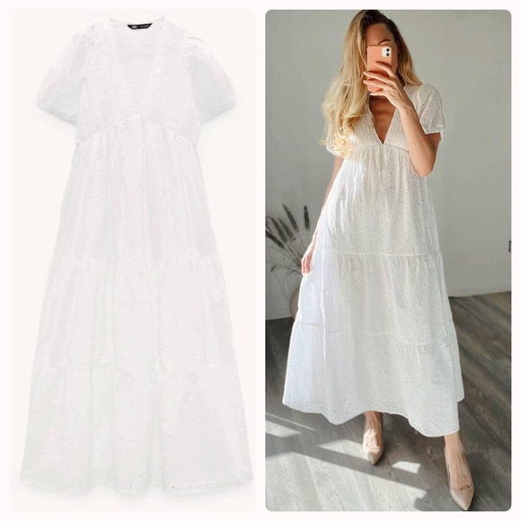 Cynthia Rowley Dresses & Skirts - Cynthia Rowley White Eyelet Dress, Size Medium, Excellent Condition